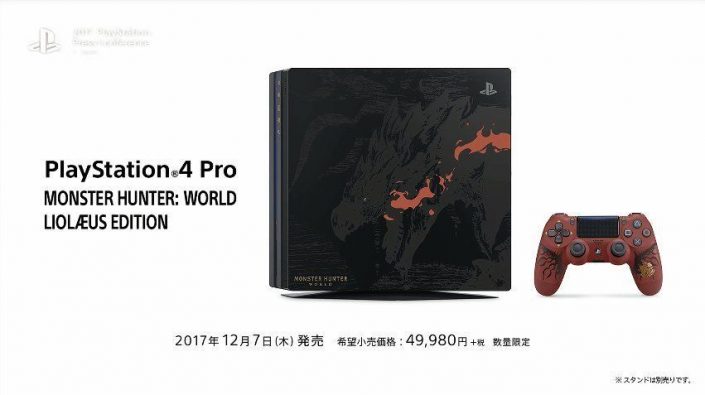 Monster Hunter world PS4 Pro