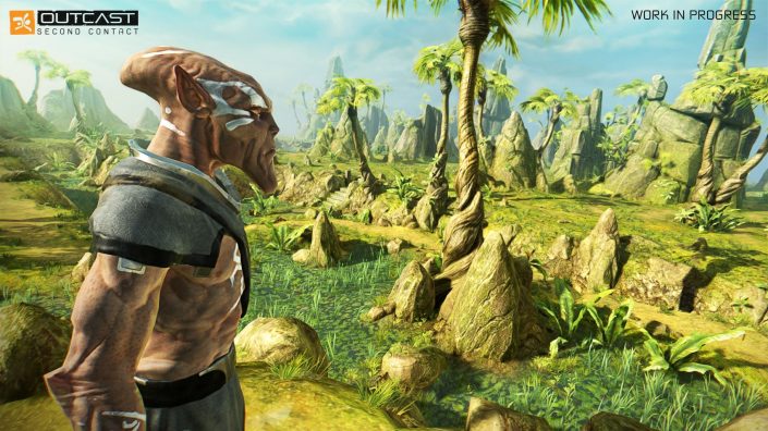 Outcast Second Contact: Gameplayvideo zeigt die Kämpfe und das Zubehör