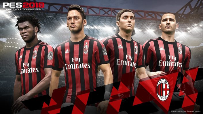 PES 2018: Partnerschaft mit AC Mailand angekündigt – Trailer