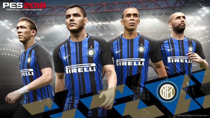 PES 2018: Partnerschaft mit Inter Mailand wird im neuen Trailer gefeiert