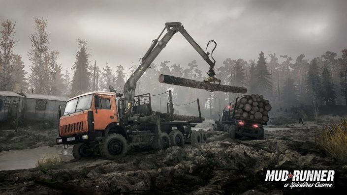 Spintires MudRunner: Kostenloser DLC „The Valley“ ab heute für die Offroad-Simulation verfügbar