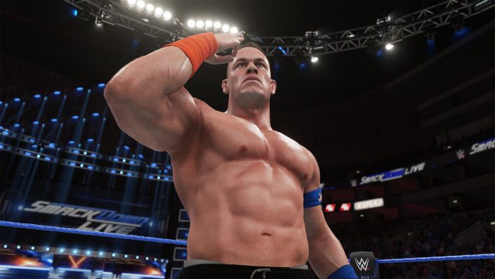 WWE 2K18: Gameplay zeigt John Cena und Stone Cold Steve Austin im Kampf (Update: Weitere Videos)