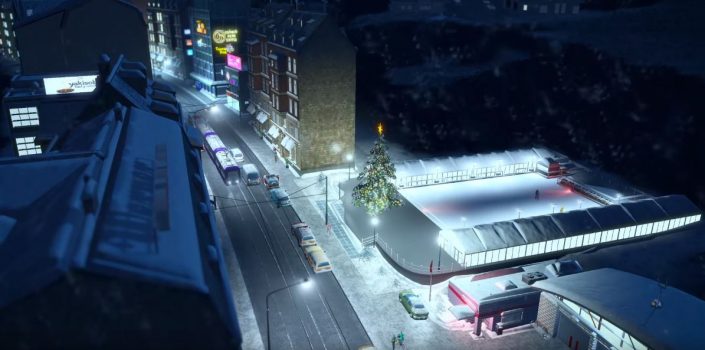 Cities Skylines: Snowfall-Erweiterung nun auch für PS4 erhältlich
