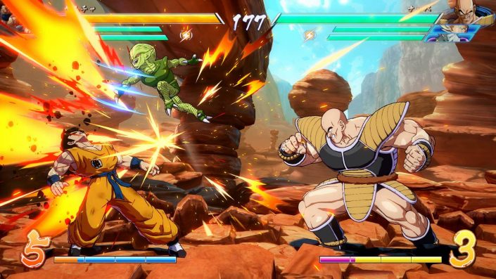 Dragon Ball FighterZ: Nappa stellt sich im neuen Trailer vor