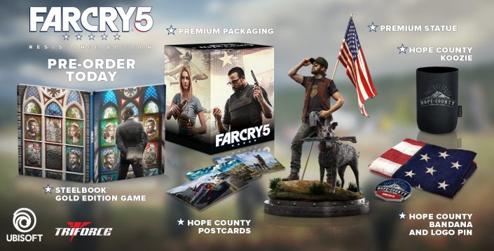 Far Cry 5: Resistance Edition erscheint für 200 Dollar für PS4 und Xbox One