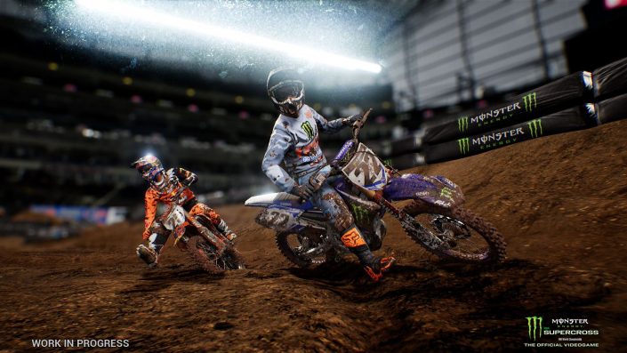 Monster Energy Supercross: Die vier Grundregeln für die Grafik des Spiels im Video