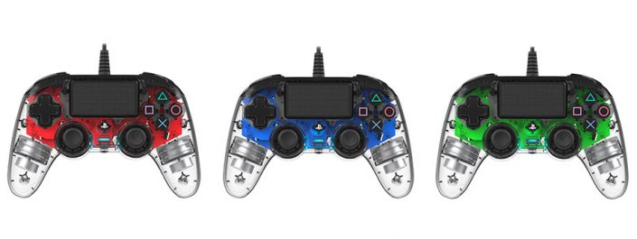 Nacon Wired Compact Controller Transparent