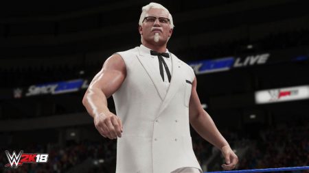 WWE 2K18: KFC-Gründer Colonel Sanders ist als spielbarer Charakter enthalten
