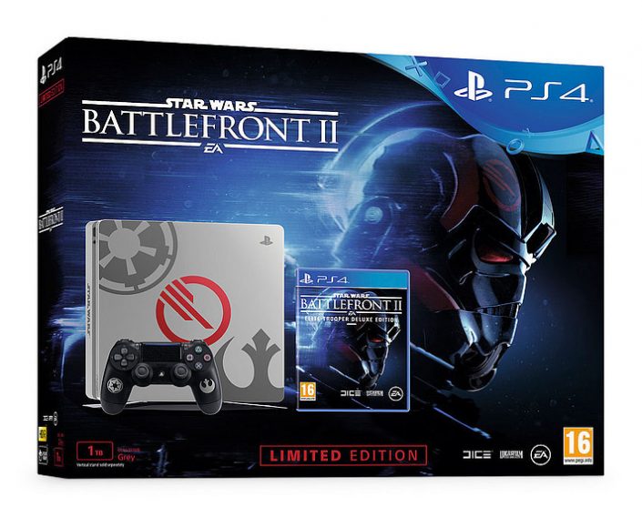 Amazon Cyber Monday Countdown: PS4 im Limited Star Wars Battlefront 2 Design mit Battlefront II Elite Trooper Deluxe Edition im Angebot