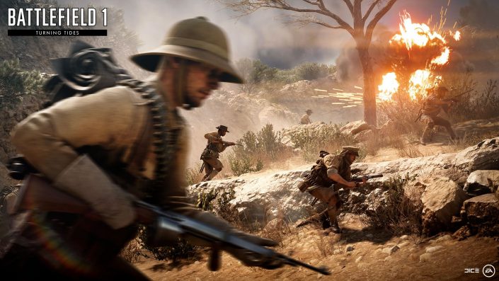 Battlefield 1: Incursions auch auf Konsolen PS4 und Xbox One verfügbar