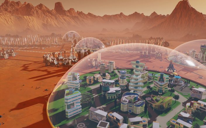 Surviving Mars: Neuer Trailer zur außerirdischen Städtebau-Simulation