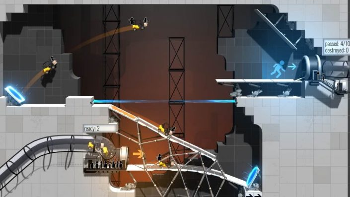 Bridge Constructor Portal: Termin und frischer PS4-Gameplay-Trailer