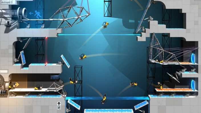 Bridge Constructor Portal:  Neues Brückenbau-Spiel auf Basis der „Portal“-Reihe enthüllt