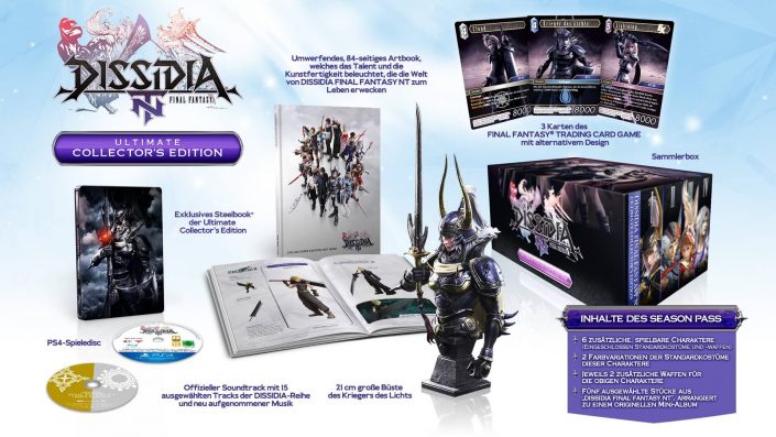 Dissidia Final Fantasy NT: Unboxing-Video zur Ultimate Collector’s Edition