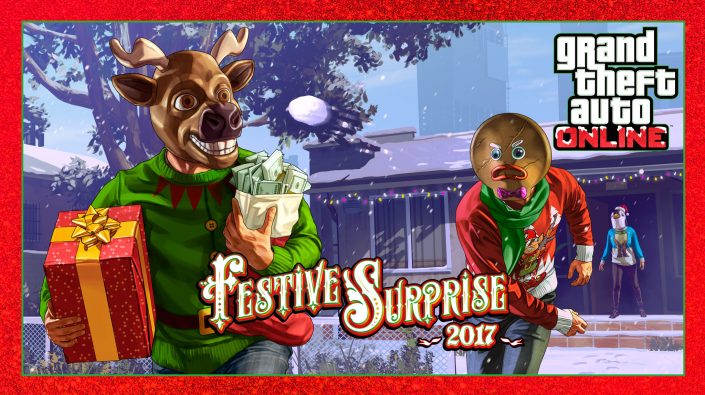 GTA 5 Online: Festive-Surprise-Event 2017 mit neuem Spielmodus und mehr gestartet