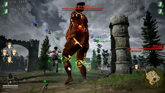 A.O.T. 2: Neues Gameplay zum Attack on Titan-PS4-Spiel zeigt Titanen-Gemetzel