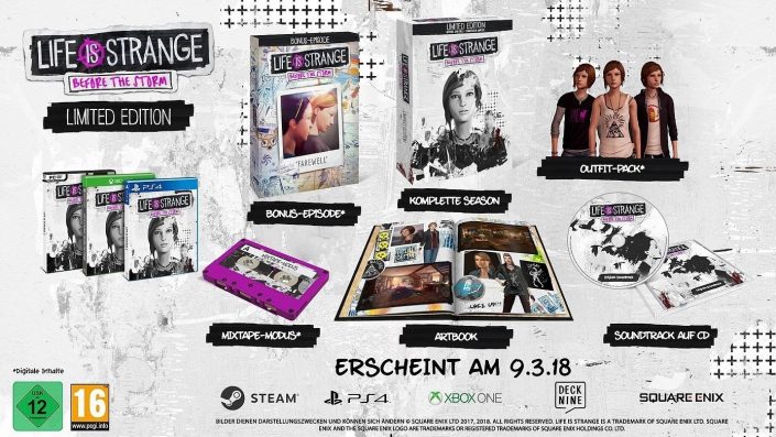 Life is Strange Before the Storm: Limited Edition steht zum Vorbestellen bereit