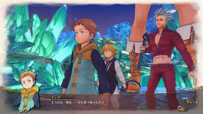 The Seven Deadly Sins: Knights of Britannia – Features-Trailer, Pre-Launch-Trailer und weitere Bilder