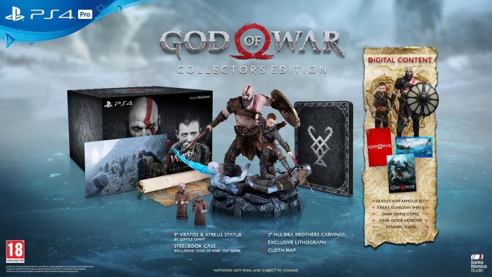 God of War Vorbestellung gestartet, auch Collector’s Edition für 170 Euro verfügbar