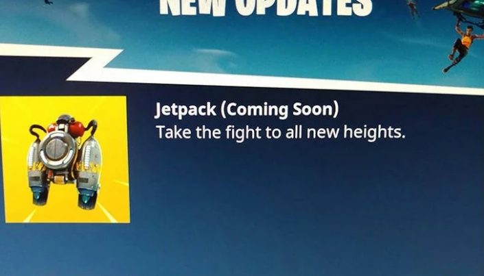 Fortnite: Jetpacks kommen offenbar bald ins Spiel (Update: Verschoben)