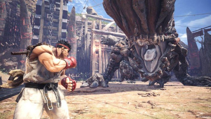 Monster Hunter World: Street Fighter 5-Quest ab sofort auf PS4 verfügbar