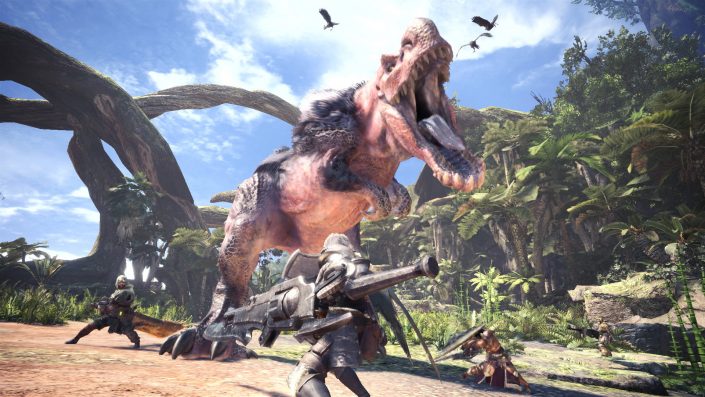 Monster Hunter World weiter auf der Spitzenposition der UK-Charts, UFC 3 dahinter