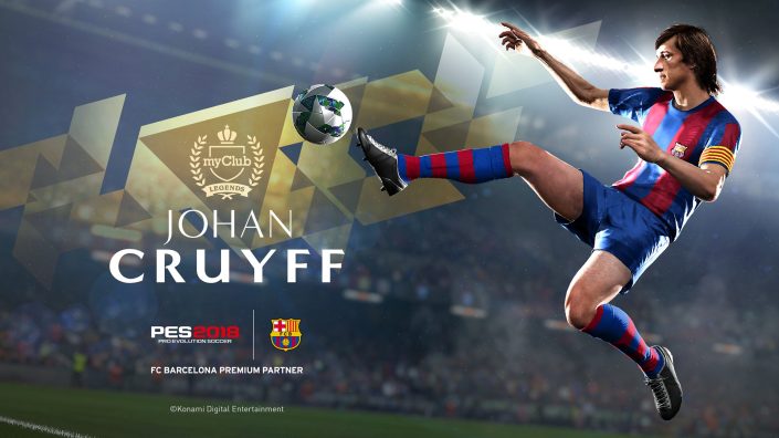 PES 2018: Fußball-Legende Johan Cruyff kommt ins Spiel – Trailer