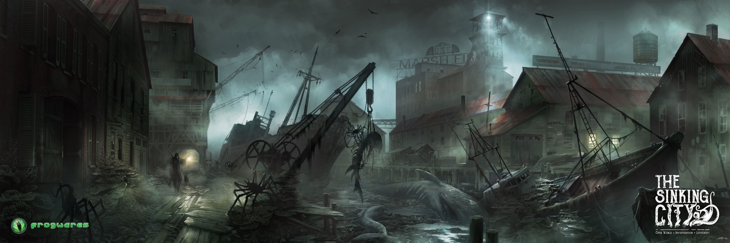The Sinking City Oakmont Harbor – Exclusive