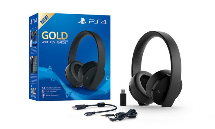 Das neue Wireless-Headset Gold-Edition für PS4 und PS VR hat einen (neuen) Termin und einen Trailer – Vorbestellbar