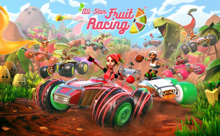 All-Star Fruit Racing: Der Battle-Kart-Racer erscheint im Sommer unter anderem für PS4