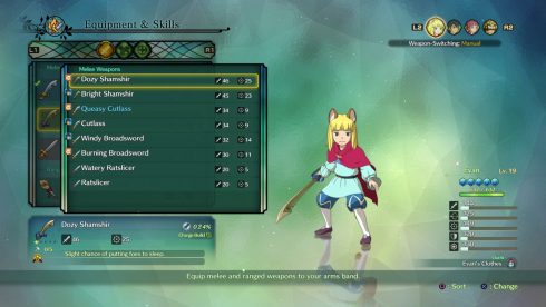 Ni No Kuni 2 - inventory