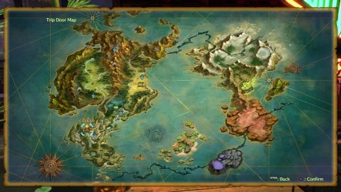 Ni No Kuni 2 - worldmap