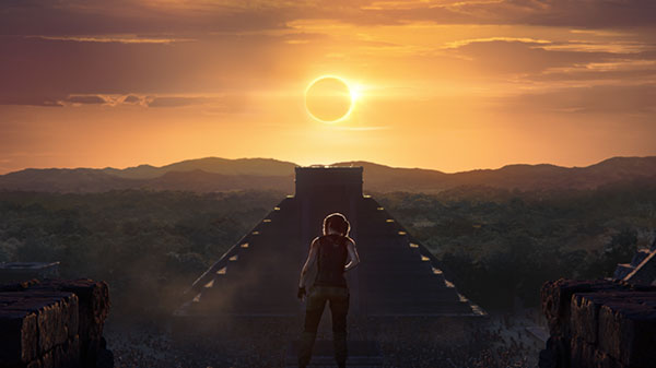 Shadow of the Tomb Raider: Jüngst veröffentlichtes Key-Art zeigt sich in dunklem Gewand