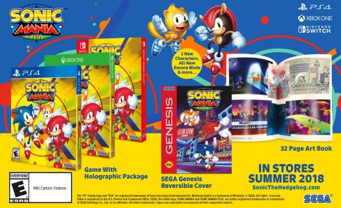 Sonic Mania Plus Collectors Edition