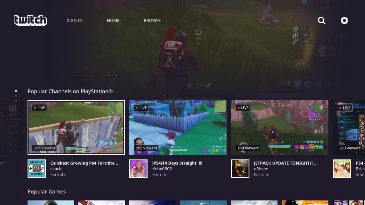 Twitch: PS4-App wurde grundlegend überarbeitet – Update verfügbar