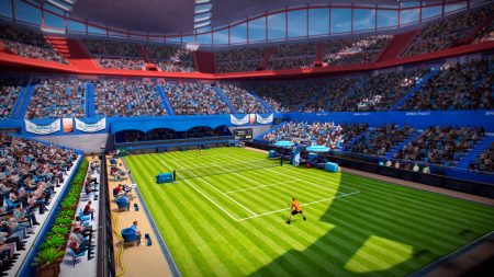 Tennis World Tour Legends Edition:  John McEnroe vs Andre Agassi Gameplay