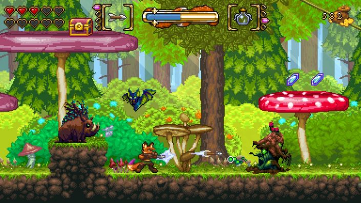 Fox n Forests: Der Retro-Action-Plattformer hat einen Termin –  Trailer und Bilder