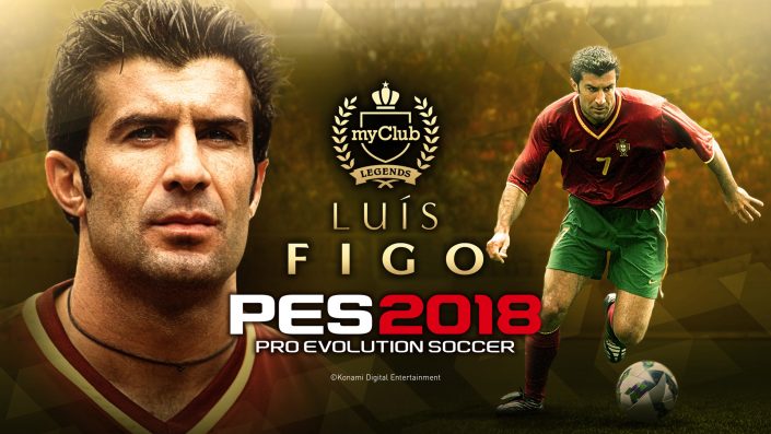 PES 2018: Neue Legende Luís Figo im Trailer