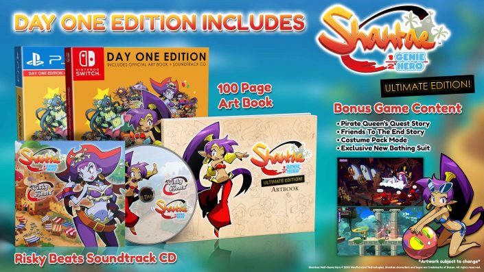 Shantae Half-Genie Hero: Ultimate Edition erscheint Ende April für PS4