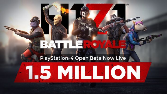 H1Z1: Seit PS4-Start des Battle-Royale-Shooters mehr als 4,5 Millionen Spieler (Update)