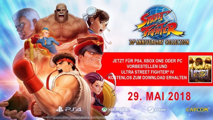 Street Fighter 30th Anniversary Collection: Street Fighter IV als Vorbesteller-Extra bestätigt
