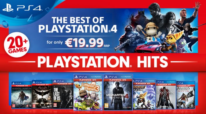 PlayStation Hits: Neue Budget-Reihe mit PS4-Must-Have-Spielen für 20 Euro und neues PS4-Bundle angekündigt