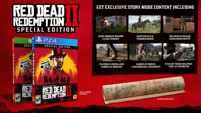 Red Dead Redemption 2: Special Edition, Ultimate Edition und Collector’s Box sowie Vorbesteller-Extras genau vorgestellt und Vorbestellung gestartet