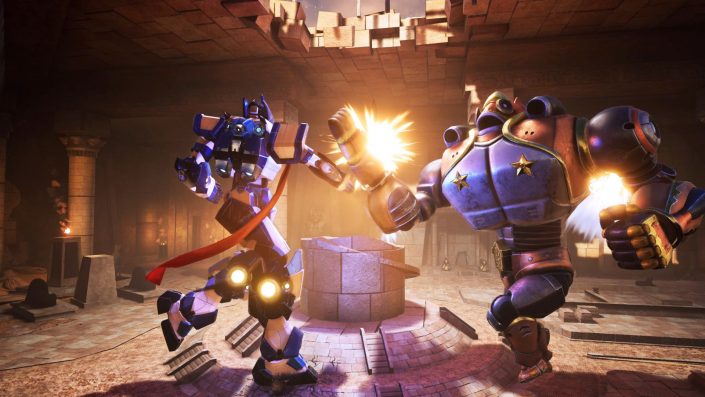 Override Mech City Brawl: Der 3D-Mech-Brawler zeigt sich im PvP-Trailer und im Features-Trailer