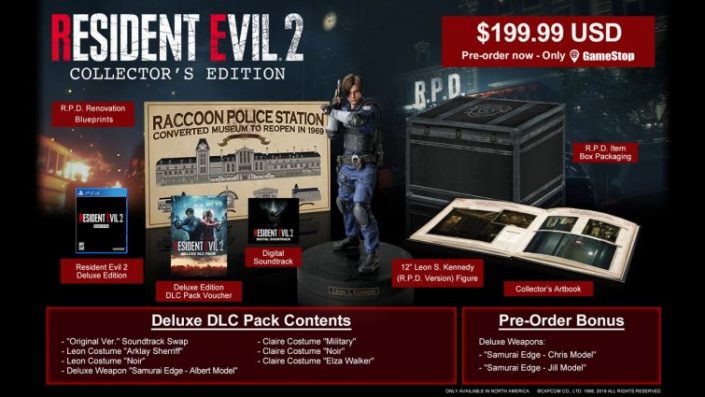 Resident Evil 2: Collectors Edition vorgestellt und keine Pläne für VR-Modus