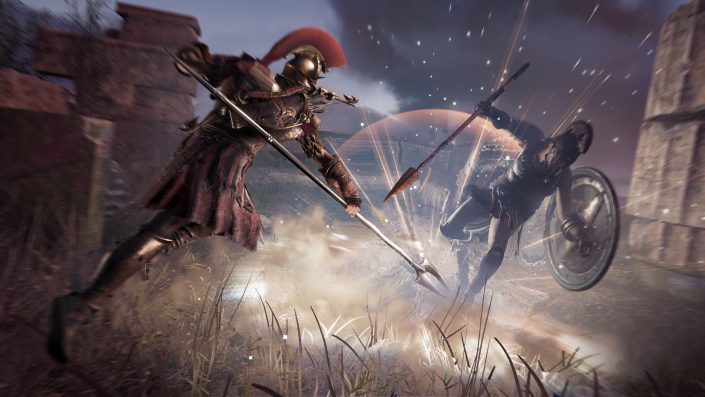 Assassin’s Creed Odyssey: Karte der Spielwelt im Bild festgehalten