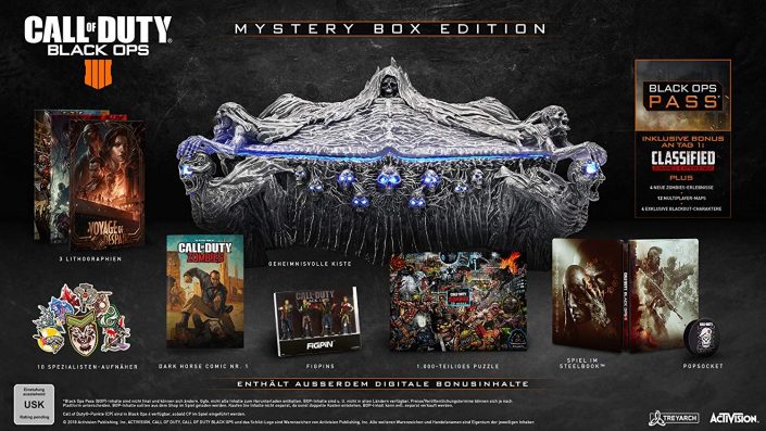 Call of Duty Black Ops 4: Die 200 Euro teure Mystery Box-Edition kann vorbestellt werden