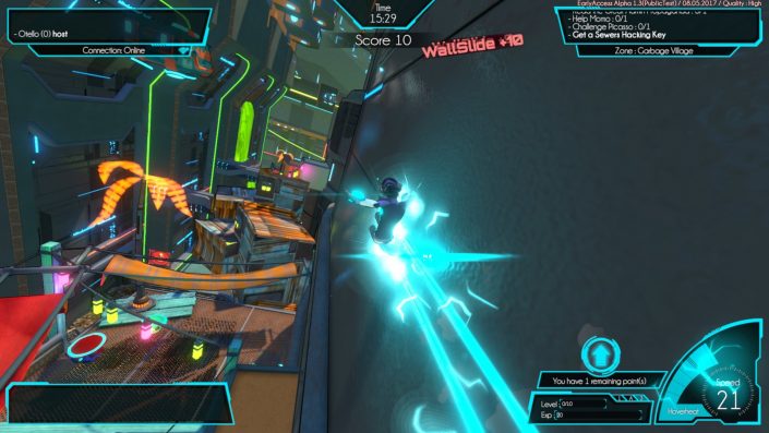 Hover: Futuristisches Parkour-Spiel für PS4 vorgestellt