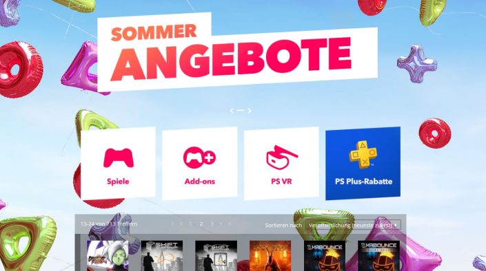 PlayStation Store: Sommerangebote um weitere Titel ergänzt