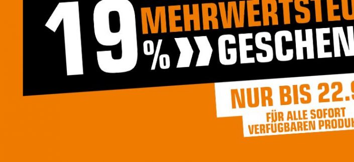 Saturn und Media Markt: 19 Prozent Mehrwertsteuer geschenkt – Konsolen, Spiele, Filme und mehr – Nur noch heute